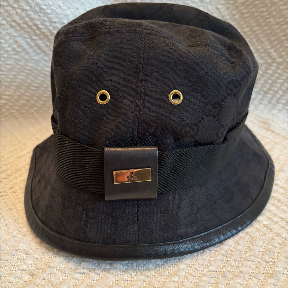 Gucci Black Bucket Hat